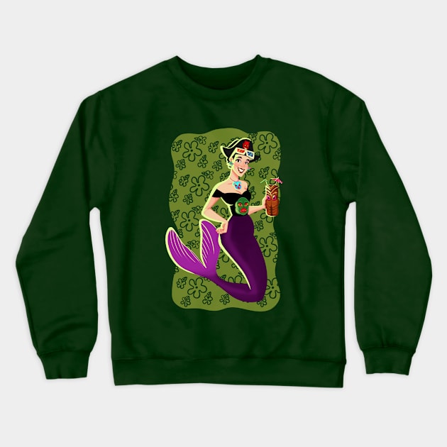 fan mermaid Crewneck Sweatshirt by melivillosa